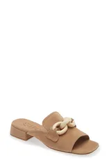 ペドロガルシア レディース シューズ ヒール サンダル Pedro Garcia Enna Slide Sandal Beige ベージュ