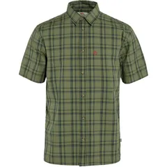 フェールラーベン メンズ トップス シャツ 半袖 Fjallraven Ovik Lite ShortSleeve Shirt Mens GreenDark Navy ネイビーのサムネイル