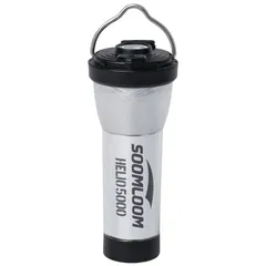 SoomloomキャンプランタンHelio5000懐中電灯2wayタイプLED充電式ポータブル照明ランプ防水軽量NMCリチウム充電池長時間点灯USBType-C充電／出力ポート逆充電調光可能キャンプアウトドア防災照明 (1個入り, F) 0