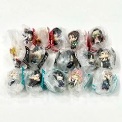 ヒロアカ 新十結 缶バッジ Bセット 緑谷相澤エンデヴァー荼毘物間