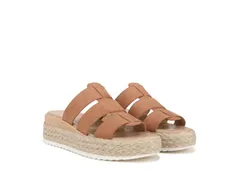 ドクター・ショール レディース シューズ ヒール サンダル Dr Scholls Electric Espadrille Sandal Chip Brown Microfiber ブラウンのサムネイル