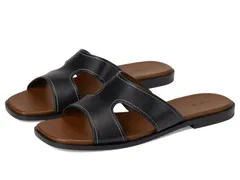 ヴィンス レディース シューズ サンダル Vince Meyerslide Sandals Black Leather ブラックのサムネイル
