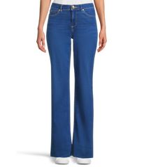 릴리 퓰리처 레이디스 하의 데님 팬츠 스트레이트 Lilly Pulitzer Aniston HighRise Straight Leg in Medium Wash Mediu
