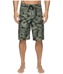 Quiksilver Men's Swimwear Shorts Quiksilver Manicamo 22 Boardshorts Forest Night