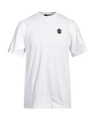 ロベルトカヴァリ メンズ トップス Tシャツ ROBERTO CAVALLI Ｔシャツ White ホワイトのサムネイル