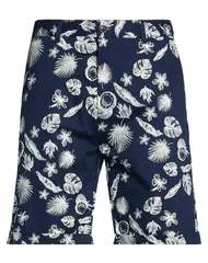 スコッチアンドソーダ メンズ ボトムス ハーフパンツ・ショーツ SCOTCH SODA ショートパンツ＆バミューダパンツ Midnight Blue ブルーのサムネイル
