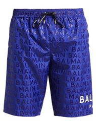 バルマン メンズ 水着 ハーフパンツ・ショーツ BALMAIN 水着（ボクサーパンツ） Bright Blue ブルー