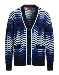 ミッソーニ メンズ アウター カーディガン MISSONI カーディガン Blue ブルーのサムネイル