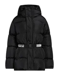 ディースクエアード レディース アウター ダウンシンセティック DSQUARED2 パファージャケット Black ブラックのサムネイル