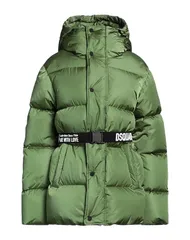 ディースクエアード レディース アウター ダウンシンセティック DSQUARED2 パファージャケット Green グリーンのサムネイル