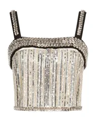 エリザベッタフランキ レディース トップス ELISABETTA FRANCHI トップス Silver シルバーのサムネイル