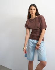 未使用級✨PLEATS PLEASE サイズ5 総柄 チュニック トップス 5 - メルカリ
