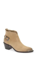 ゴールデングース レディース シューズ ブーツ・レインブーツ スエード Golden Goose Patty Waxed Suede Western Bootie Sand サンドのサムネイル