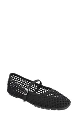 ミア レディース シューズ パンプス MIA Kora Mary Jane Flat Black ブラックのサムネイル