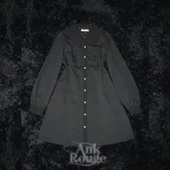 (アンクルージュ) フリルカラーワンピース