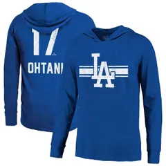 マジェスティック メンズ アウター パーカー・スウェット Mens Majestic Threadshohei Ohtani Royalos Angeles Dodgers Lightweight Nのサムネイル