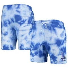 ニューエラ メンズ ボトムス ハーフパンツ・ショーツ ショートパンツ Mens New Era Royalos Angeles Dodgers Team Dye Shorts Royalのサムネイル
