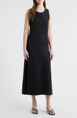 ラグアンドボーン レディース トップス ワンピース ミディ rag bone Mica Bias Cut Midi Dress Black ブラックのサムネイル