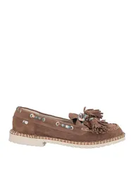パトリシア メンズ シューズ スリッポン・ローファー PATRIZIA モカシン Brown ブラウン