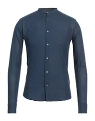 ダニエレ アレッサンドリー二 メンズ トップス シャツ DANIELE ALESSANDRINI HOMME リネンシャツ Midnight Blue ブルーのサムネイル