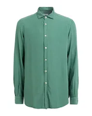 ボリオリ メンズ トップス シャツ BOGLIOLI 無地シャツ Green グリーンのサムネイル
