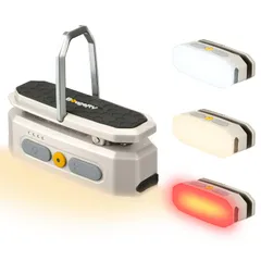 【防災認定】BougeRV LEDランタン キャンプライト ランタン 充電式 人感センサー 吊り下げ 小型 軽量 ミニマライト 380ルーメン IP65防水 5段階調光3色温切替 多機能取り付け（フック／マグネット／クリップ）屋外センサーライト 防災／キ 0のサムネイル