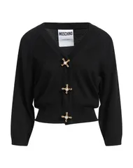 モスキーノ レディース アウター カーディガン MOSCHINO カーディガン Black ブラックのサムネイル
