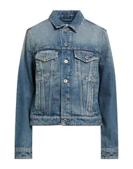オフホワイト レディース アウター ジャケット・ブルゾン OFFWHITE デニムブルゾン Blue ブルーのサムネイル