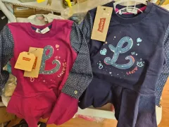 新品 リーバイス キッズ 女の子 ワンピース 90サイズ 2種택1のサムネイル