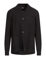 ボリオリ メンズ トップス シャツ BOGLIOLI 無地シャツ Black ブラックのサムネイル