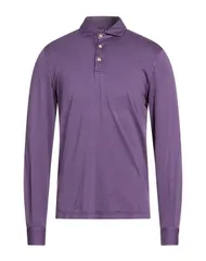 フェデーリ メンズ トップス ポロシャツ FEDELI ポロシャツ Purple パープルのサムネイル