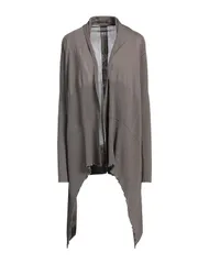 リックオウエンス レディース アウター カーディガン RICK OWENS Lead Gray グレーのサムネイル