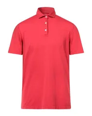 フェデーリ メンズ トップス ポロシャツ FEDELI Red レッドのサムネイル