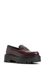 アルド レディース シューズ スリッポン・ローファー プラットフォーム ALDO Cadaycia Platform Penny Loafer Bordoのサムネイル