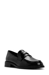 アルド レディース シューズ スリッポン・ローファー ALDO Valera Penny Loafer Black ブラックのサムネイル
