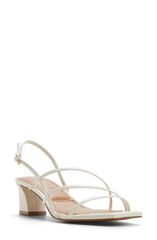 アルド レディース シューズ ヒール サンダル ALDO Maegan Strappy Sandal White ホワイト