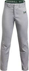 언더 아머 맨즈 하의 캐주얼 팬츠 Under Armour Mens Gameday Vanish Piped Baseball Pants GreyGreen 그레이