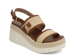 ミア レディース シューズ サンダル MiaYuris Espadrille Wedge Sandal Natural Beige Raffia ベージュのサムネイル