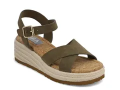 ミア レディース シューズ サンダル MiaNikky Wedge Sandal Dark Green グリーンのサムネイル