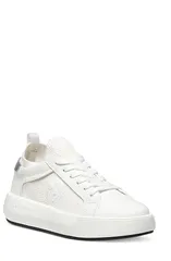 スチュアート ワイツマン レディース シューズ スニーカー Stuart Weitzman 5050 Pro Sneaker White Silver Leather ホワイトのサムネイル