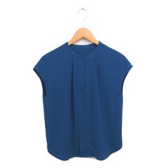 NARU ナルファクトリー リネン100% バンドカラー ドルマンスリーブ