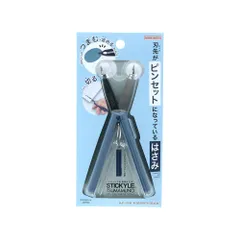新品 サンスター文具(Sun-Star Stationery) スティックはさみ ピンセット スティッキール ツマムノ ブルー S3722074