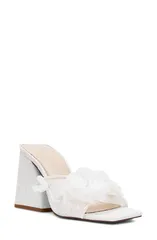 ベッツィジョンソン レディース シューズ パンプス サンダル Betsey Johnson Heath Slide Sandal Ivory アイボリーのサムネイル