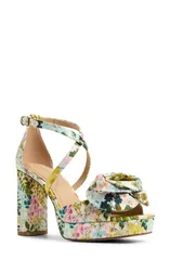 テッドベーカー レディース シューズ パンプス プラットフォーム サンダル Ted Baker London Maddy Rose Platform Sandal Floralのサムネイル