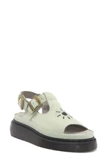 ドクターマーチン レディース シューズ パンプス サンダル Dr Martens Dunnet Flower Slingback Sandal Sage Green Buttersoft グリーンのサムネイル