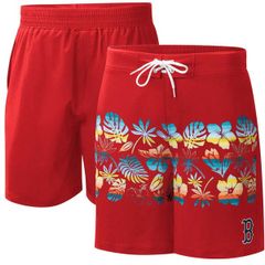 Carl Banks Men's Swimwear Shorts - GIII Sports by Carl Banks Red Boston Red Sox Breeze Volley