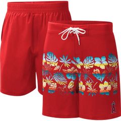 Carl Banks Men's Swimwear Half Pants/Shorts Mens GIII Sports by Carl Banks Red Los Angeles Angels Breeze Vol