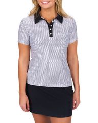 블랙 로버 레이디스 탑스 셔츠 Black Clover Asteria Polo White 화이트