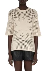 ザディグ エ ヴォルテール レディース アウター パーカー・スウェット シャツ Zadig Voltaire Maylina Open Stitch Shirt Ecru エクリュのサムネイル