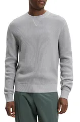 セオリー メンズ アウター パーカー・スウェット シャツ Theory Myhlo Texture Sweatshirt New Dark Vaporのサムネイル